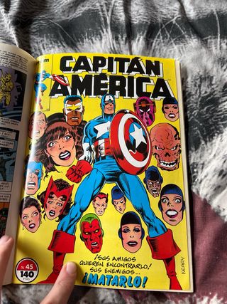 Coleccion comics capitan america