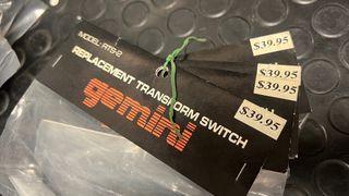 Gemini Mixer RTS2 replacement Transform Switch NEW