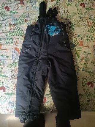 Pantalones peto ski decathlon