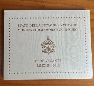 2 monete vaticane anno 2013