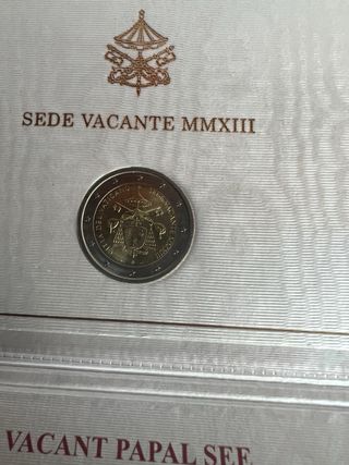 2 monete vaticane anno 2013
