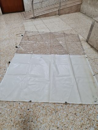 3 tende da sole scorrevoli ignifughe