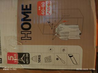 Barra abatible para armario