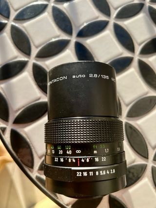 Pentacon 135mm f28 y 50mm f1.8 M42