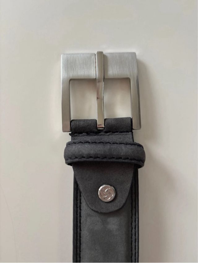Cintura samsonite nuova pelle scamosciata