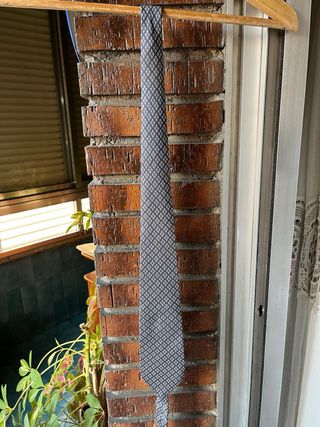 Corbata seda natural