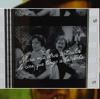 Diapositiva publicidad proyector 35mm