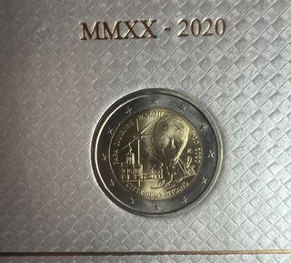 2 monete vaticane anno 2020