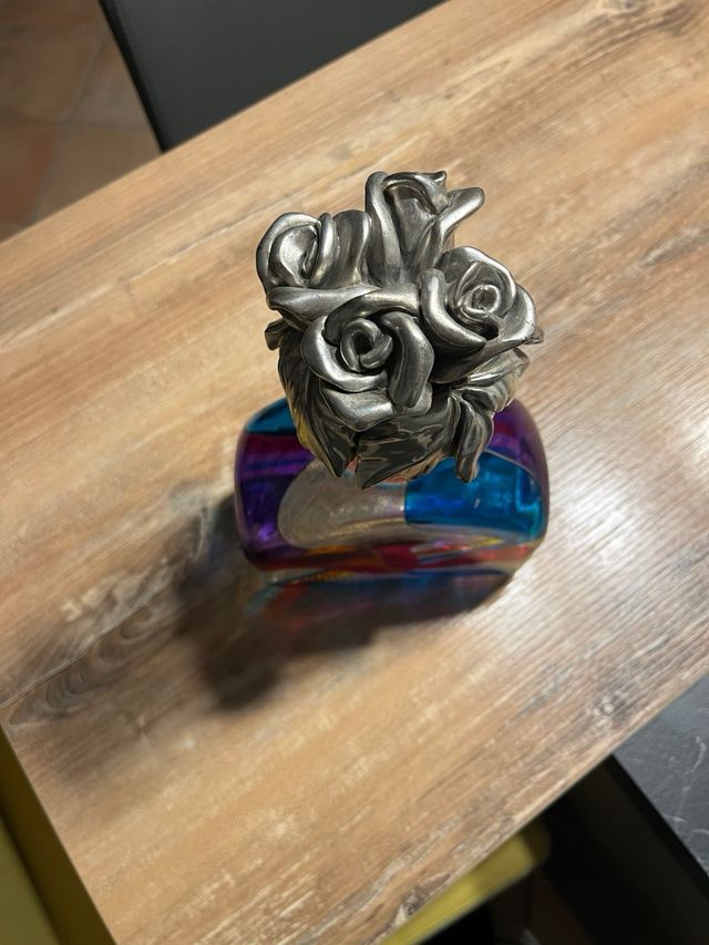 Bottiglia in vetro di Murano