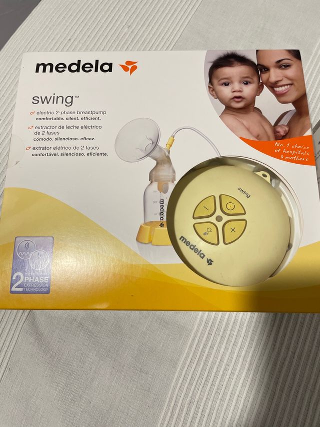 Sacaleches eléctrico Medela esterilizado