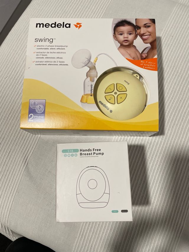 Sacaleches eléctrico Medela esterilizado