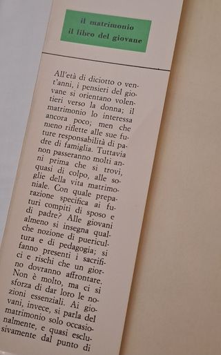 Libro "Il matrimonio il libro del giovane"