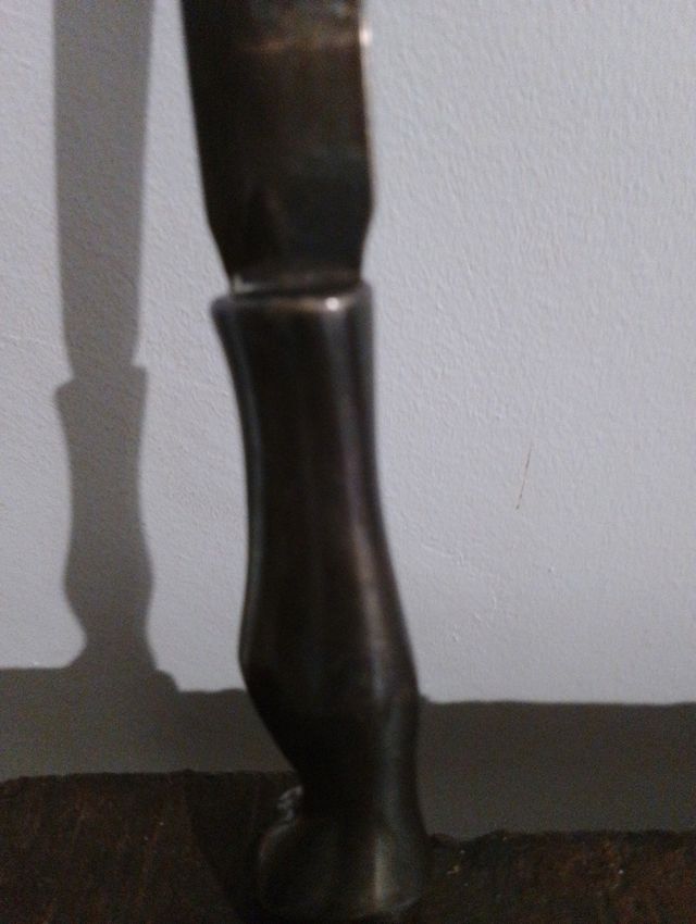 Abrecartas forma pata caballo antiguo