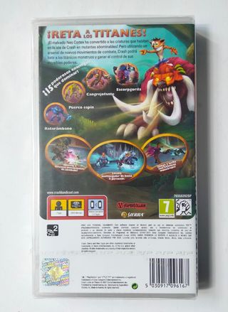 Crash lucha de titanes psp precintado 