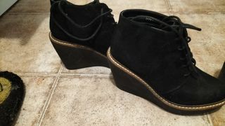 Botines de cuña