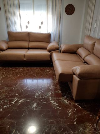 6 Tiradores armario beige plástico