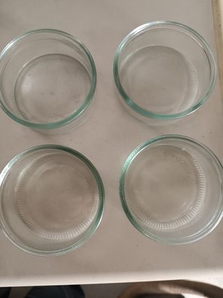 Set 6 ciotole in vetro