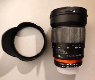 Objetivo Samyang 35 mm para Nikon