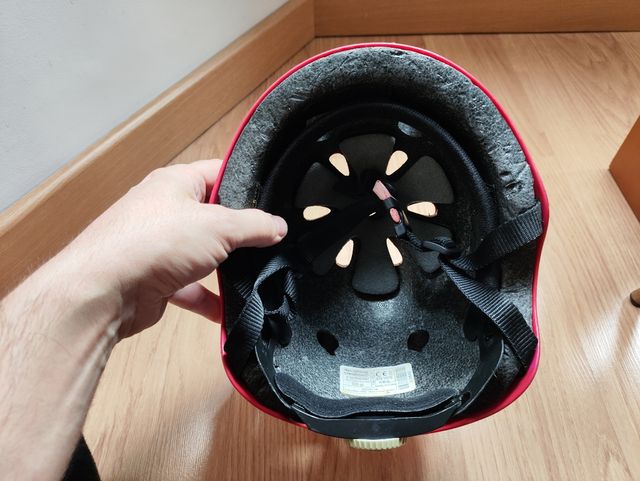 Casco Decathlon V 100 Rosa