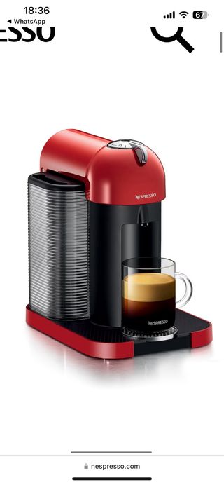 Cafetera Nespresso