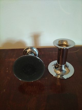 Candelabros plateado vajilla