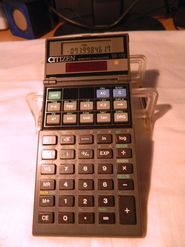 CALCULADORA CIENTIFICA SOLAR CITIZEN SR170