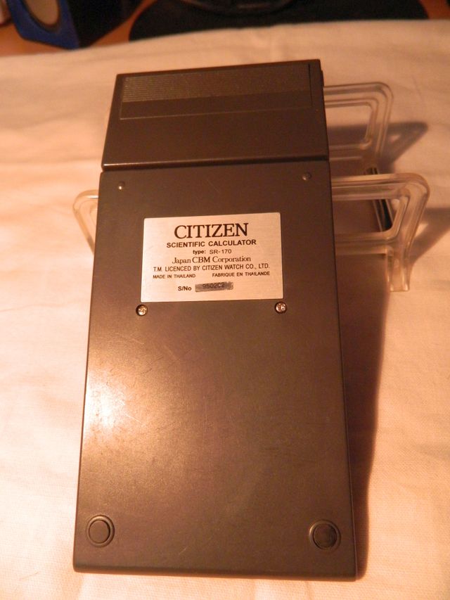 CALCULADORA CIENTIFICA SOLAR CITIZEN SR170