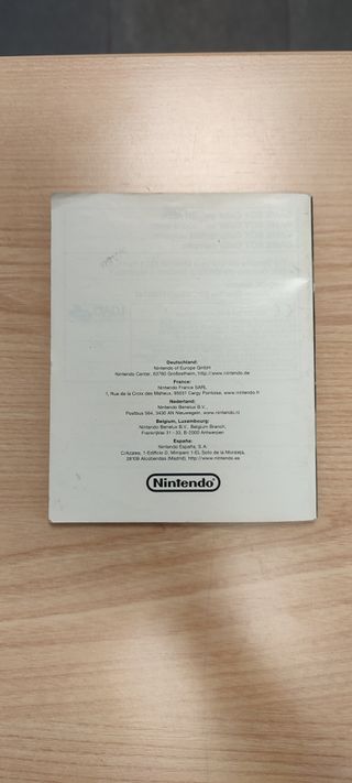 Instrucciones Game Boy Color y Game Boy Advance