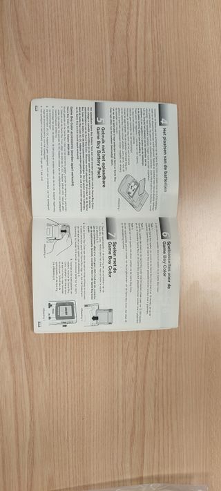 Instrucciones Game Boy Color y Game Boy Advance