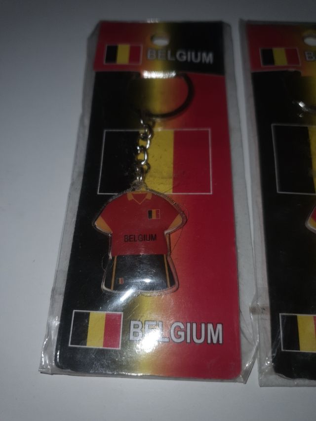 Llaveros de la seleccion de Bélgica