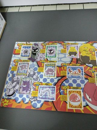 Álbum de cromos Pokémon Completo 