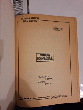 Número 4 de Dan Defensor editorial Vértice vol.1