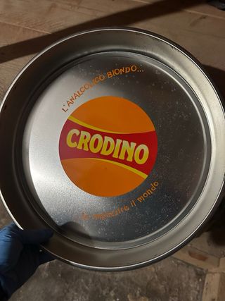 Vassoio vintage crodino nuovo