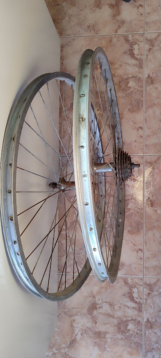 Lote dos aros aluminio bicicleta