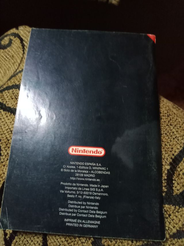 Manual de 1080º Nintendo 64 instrucciones n64