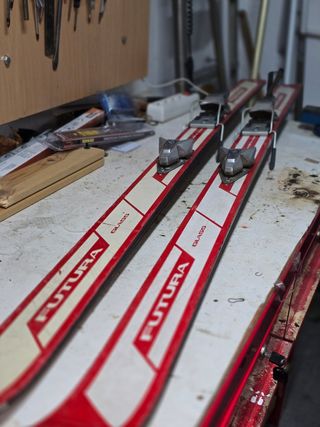 Tablas de ski Fischer con fijaciones