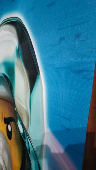 CARTEL LEGO CITY TELA