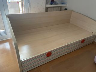 Cama nido con cajonera