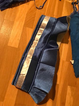 Disfraz de carnaval falbalá