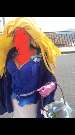 Disfraz de carnaval falbalá