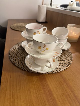 Juego de tazas de te