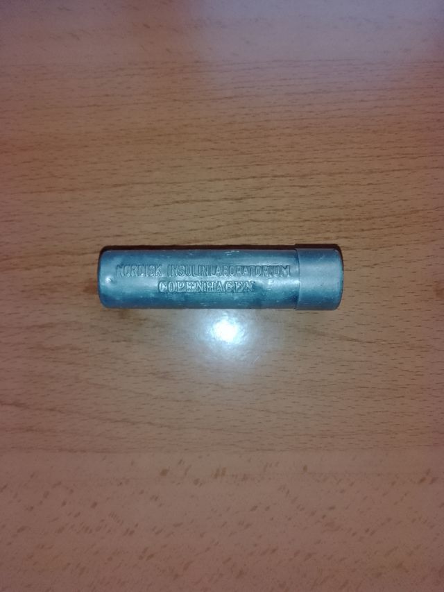 Caja de aluminio de insulina Nordisk