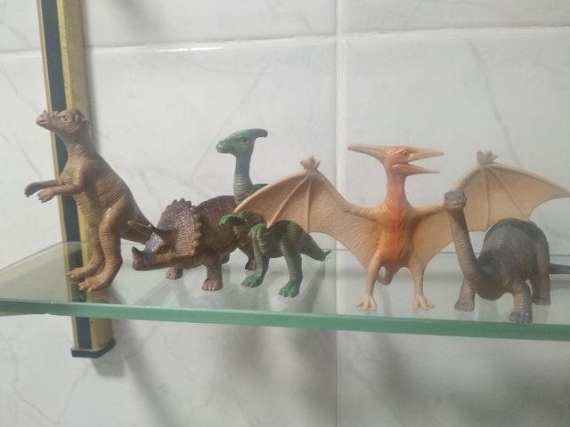Ultima semana en venta!!! 13 dinosaurios de juguet