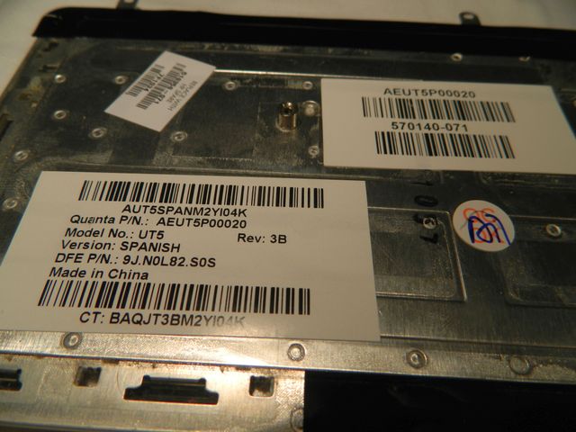 Teclado portátil HP Pavilion DV7