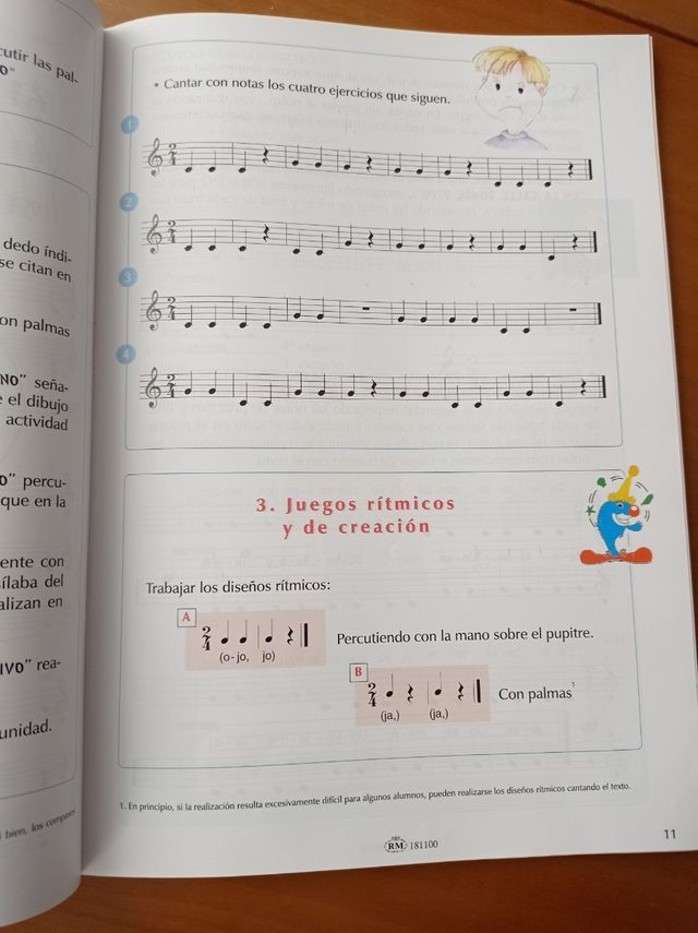 Lenguaje musical 1A