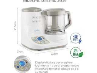 Robot de Cocina para Bebé Nuvita 1966 Pappasana
