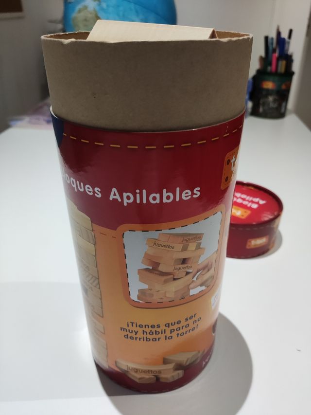 Bloques de madera apilables