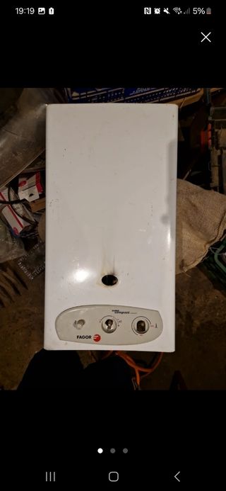 Calentador gas burato