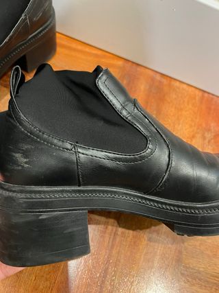 Botas altas negras zara 38