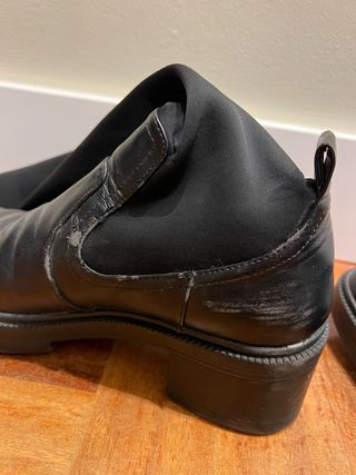 Botas altas negras zara 38